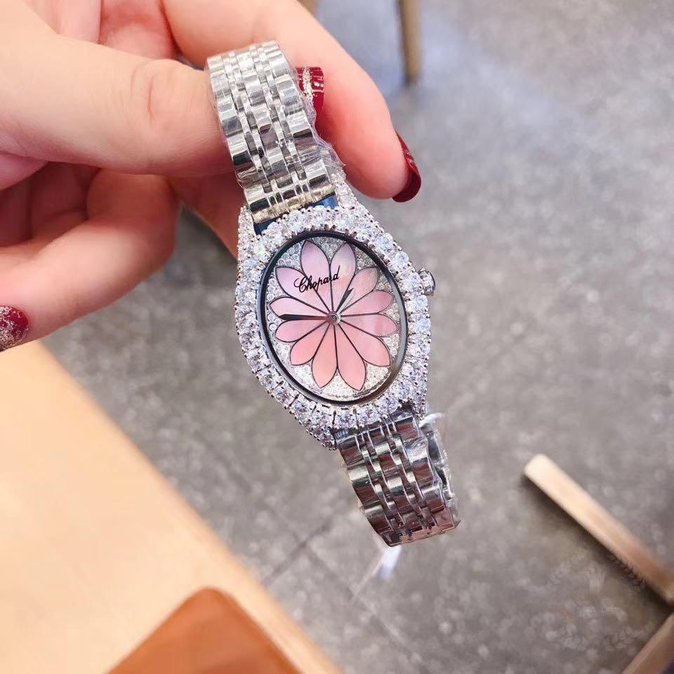 Design Chopard Happy Sport Steel Diamonds watch