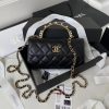Design Chanel AP2946 Phone Holder Clutch with Chain Lambskin