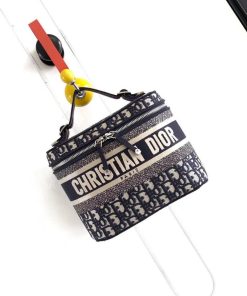 Design CHRISTIAN DIOR Oblique Diortravel Vanity Case Blue