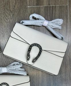 Dollar Calfskin Swarovski Crystal Small Dionysus Shoulder Bag Hibiscus