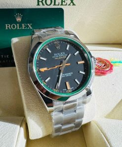Design Rolex Oyster Milgauss Green Crystal 116400GV GRNSDO
