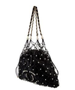 Design CHANEL Coco Beach Pearl Net Bag