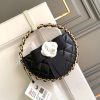 Design Chanel 23K Limited Edition Camellia Lambskin Pouch AP3584