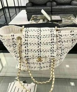 Design CHANEL | Other Plaid Patterns Casual Style Street Style Chain