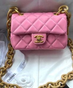 Bag Quilted Lambskin Mini Design Chanel Funky Town