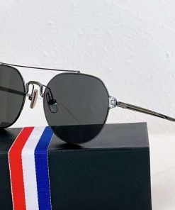 Design Thom Pilot Sunglasses For Men Women Original Brand Sunglasses