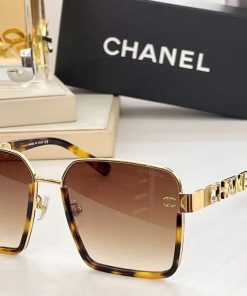 Design Chanel Square Sunglasses Luxury Chanel Round Sport Fashion Show