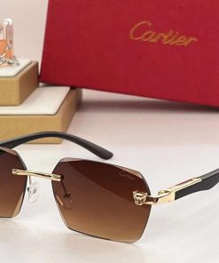 Design Cartier sunglasses Lens material Plastic