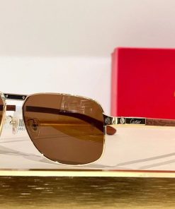 Design Cartier sunglasses Frame Technology Metal & Plastic