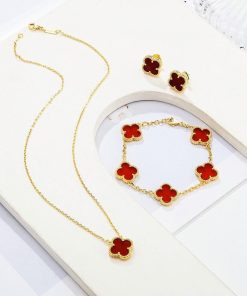 Design Van Cleef Arpels Necklace VCA Bracelet Jewelry