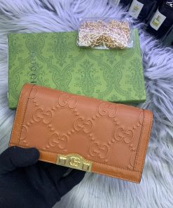 Design Gucci Guccissima Continental Wallet