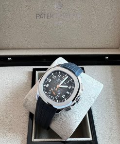 Design Patek Philippe Aquanaut Chronograph Stainless Steel Self-Winding Black Dial for men