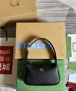 Design Aphrodite Small Hobo Bag Black