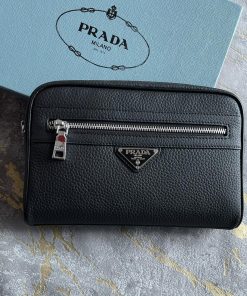 Design PRADA Saffiano Belt Bag Black