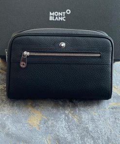 Design MONT BLANC POUCH Unisex Genuine Leather