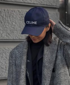 Design CELINE HOMME keeps it simple with this baseball cap