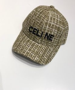 Design CELINE HOMME Logo-Embroidered Cotton-Gabardine Baseball Cap