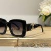 Design CHANEL Acetate Calfskin Square Sunglasses