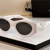 Design prada Sunglasses with triangle logo
