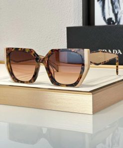 Design Brand New Prada Sunglasses PR 15WS 01R/0A6 Tortoise Caramel/Powder/BrownGradient