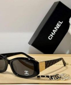 Design Slim Runway Quilted Sunglasses