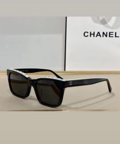 Design Chanel Eyewear Rectangular Frame Sunglasses